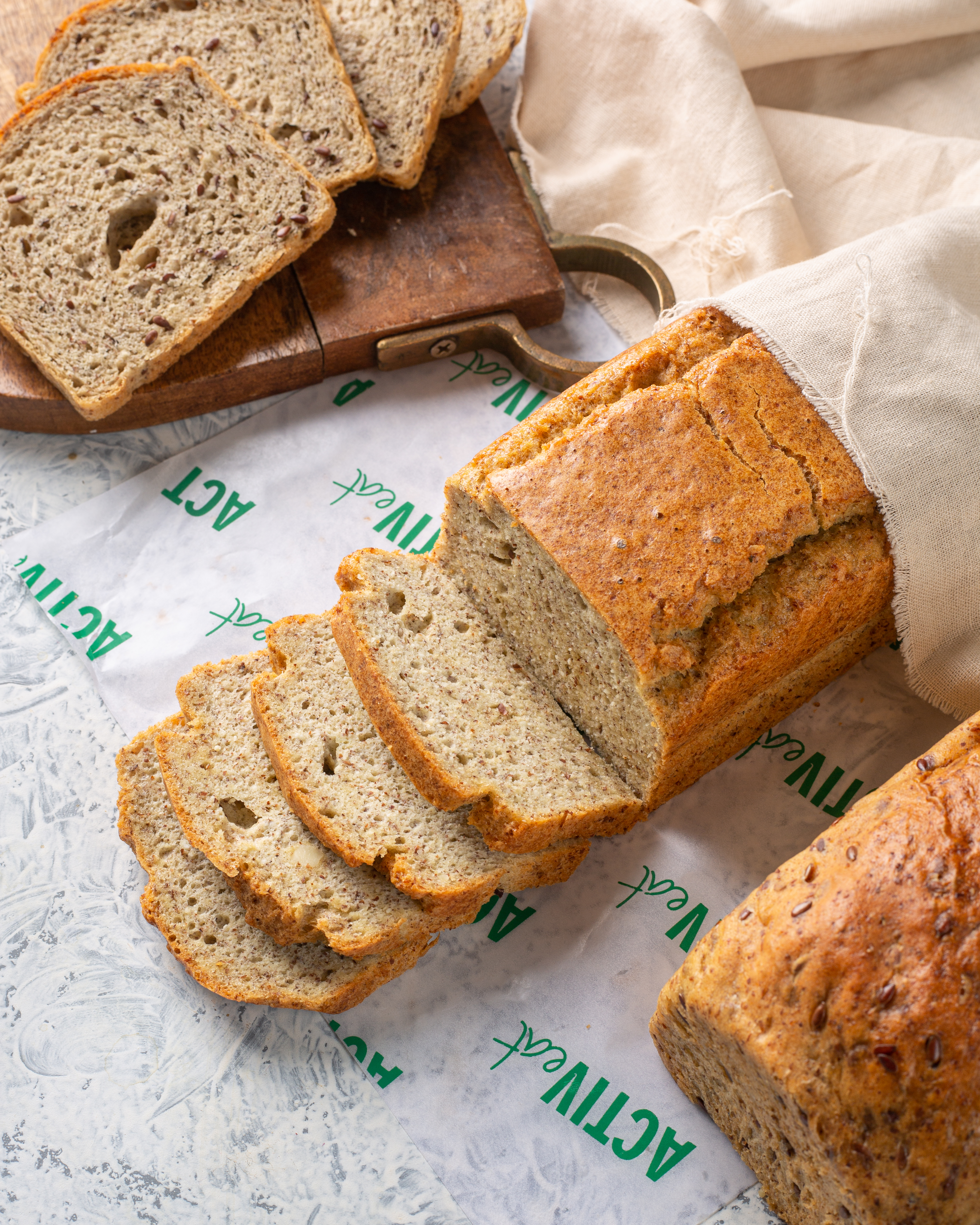 Activeat's bread are made from finest quality almond flour and are Keto-Friendly.